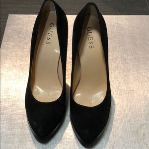 Guess suede high heel